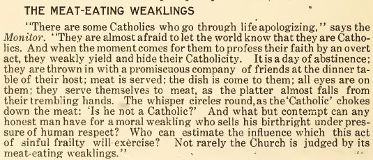 The Meat-Eating Weaklings - July 1916